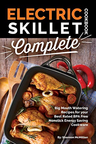 Algopix Similar Product 9 - Electric Skillet Cookbook Complete Big