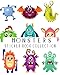 Algopix Similar Product 16 - Monsters Sticker Book Collection Blank