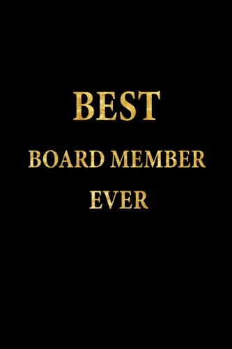 Algopix Similar Product 19 - Best Board Member Ever Lined Notebook