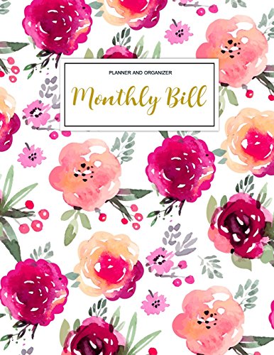 Algopix Similar Product 15 - Monthly Bill Planner and Organizer
