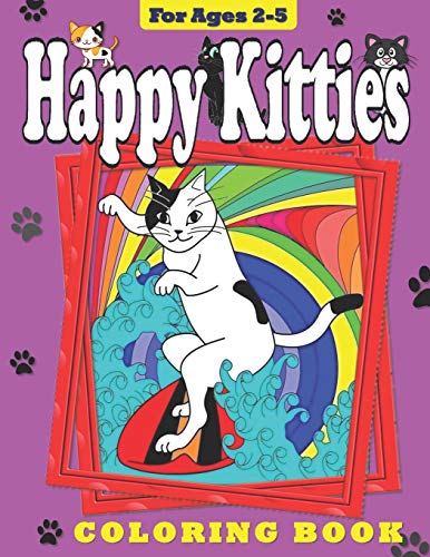 Algopix Similar Product 7 - Happy Kitties Coloring Book for