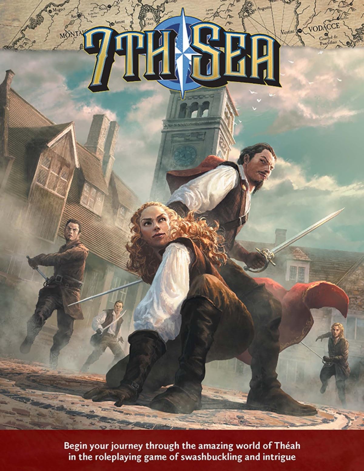 Algopix Similar Product 20 - 7th Sea Core Rulebook *NOP