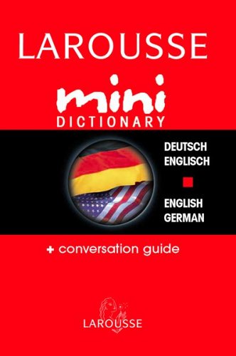 Algopix Similar Product 7 - Larousse Mini Dictionary German English