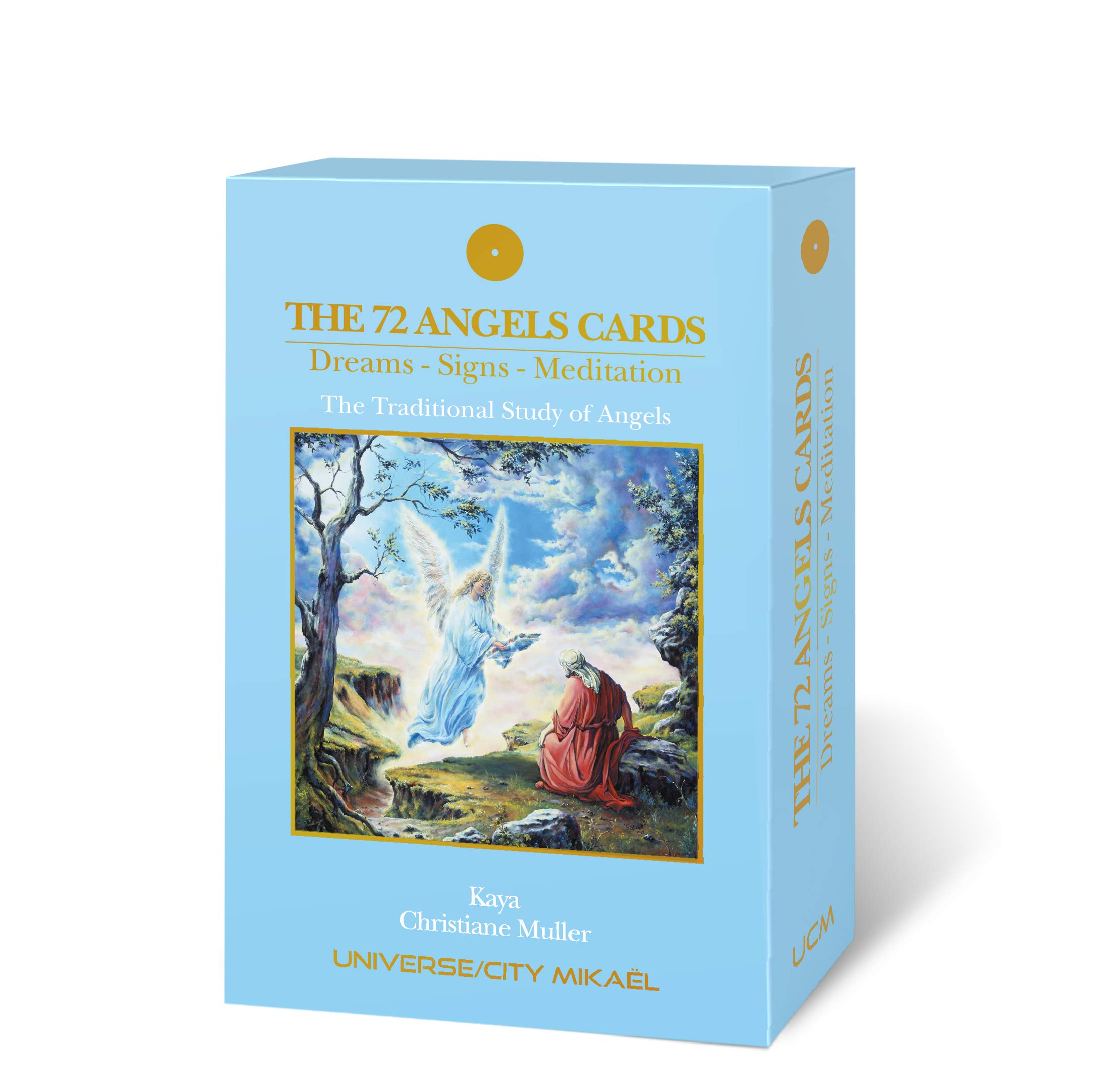Algopix Similar Product 16 - The 72 Angel Cards
