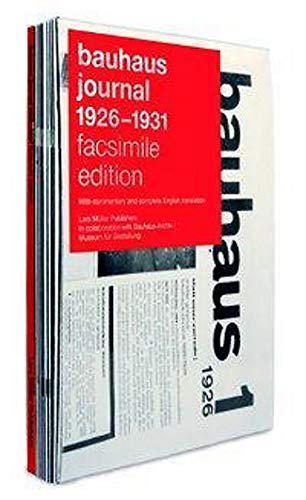 Algopix Similar Product 9 - Bauhaus Journal 1926  1931 Facsimile