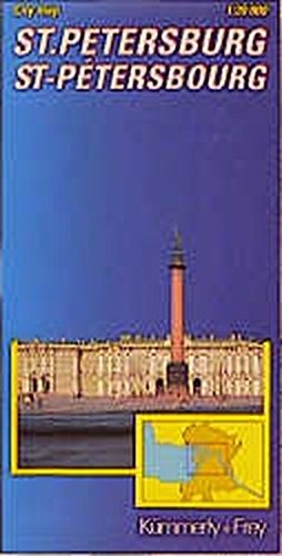 Algopix Similar Product 2 - St Petersburg city map 120 000 