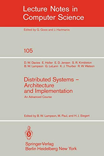 Algopix Similar Product 20 - Distributed Systems Architecture and