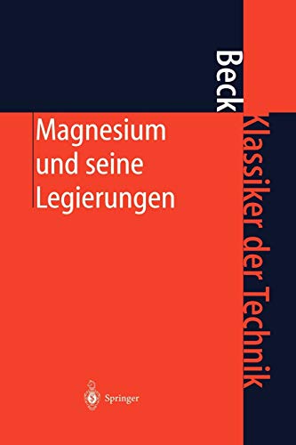 Algopix Similar Product 7 - Magnesium und seine Legierungen