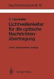 Algopix Similar Product 20 - Lichtwellenleiter fr die optische