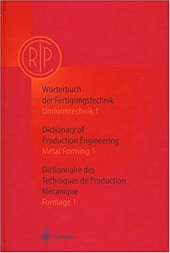 Algopix Similar Product 12 - Wrterbuch der Fertigungstechnik