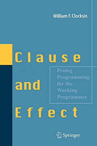 Algopix Similar Product 20 - Clause and Effect Prolog Programming