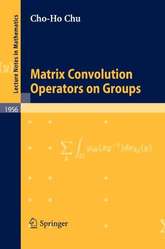 Algopix Similar Product 18 - Matrix Convolution Operators on Groups