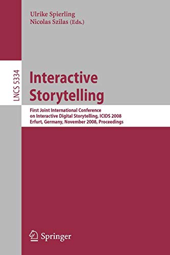 Algopix Similar Product 14 - Interactive Storytelling First Joint