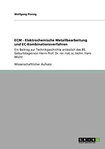 Algopix Similar Product 19 - ECM  Elektrochemische