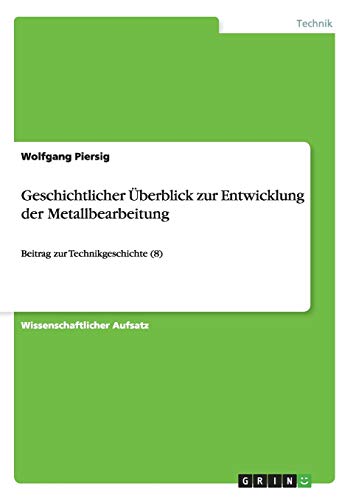 Algopix Similar Product 15 - Geschichtlicher berblick zur