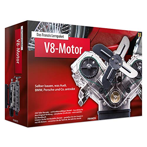 Algopix Similar Product 13 - Das Franzis Lernpaket V8Motor Selber