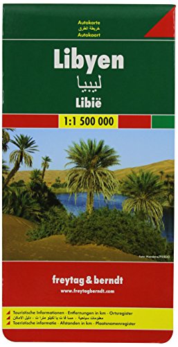 Algopix Similar Product 11 - Libya AUTO KARTE English and German