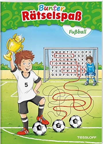 Algopix Similar Product 8 - Bunter Rätselspaß Fußball ab 7 Jahren