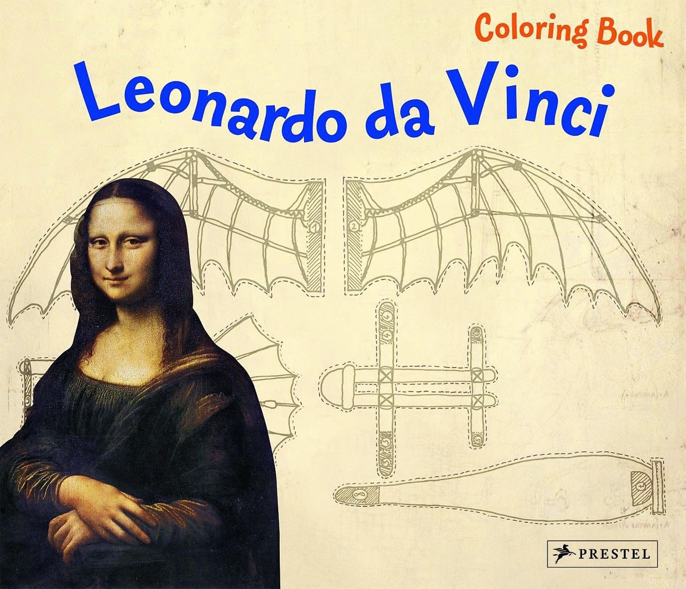 Algopix Similar Product 5 - Leonardo Da Vinci Coloring Book