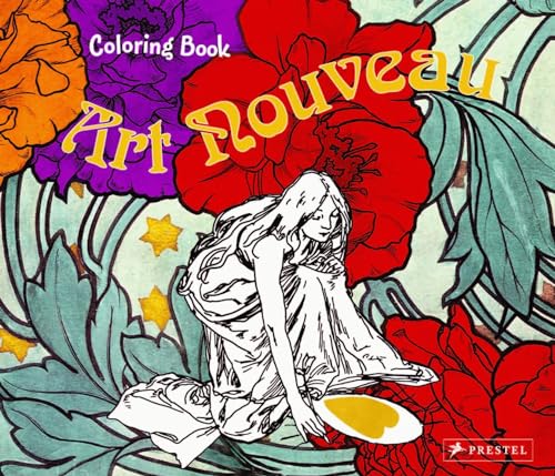 Algopix Similar Product 8 - Coloring Book Art Nouveau Coloring