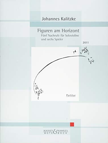 Algopix Similar Product 15 - Figuren am Horizont. Partitur