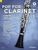 Algopix Similar Product 13 - Pop For Clarinet 12 PopHits in Easy