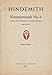 Algopix Similar Product 2 - Paul Hindemith  Kammermusik No 6 Op