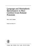 Algopix Similar Product 14 - Language and Hemispheric Specialization