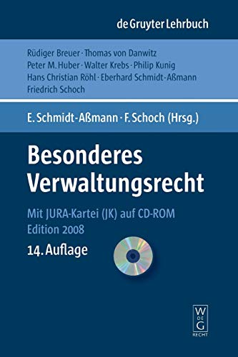 Algopix Similar Product 1 - Besonderes Verwaltungsrecht De Gruyter