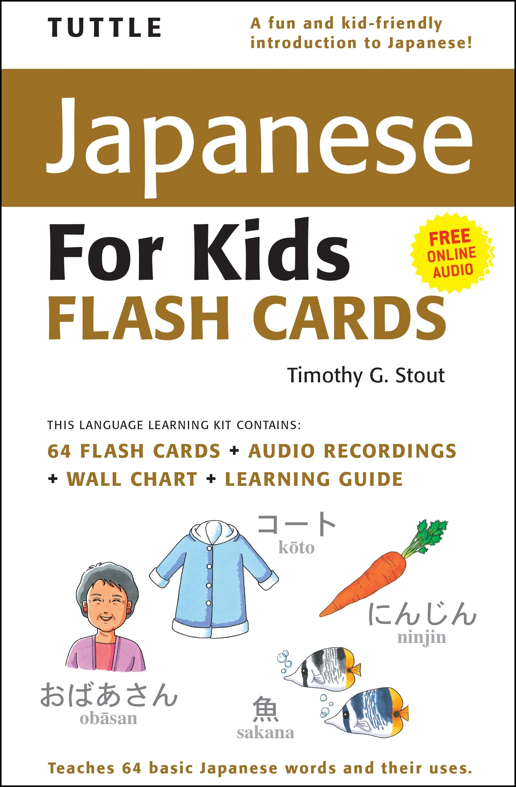 Algopix Similar Product 5 - Tuttle Japanese for Kids Flash Cards