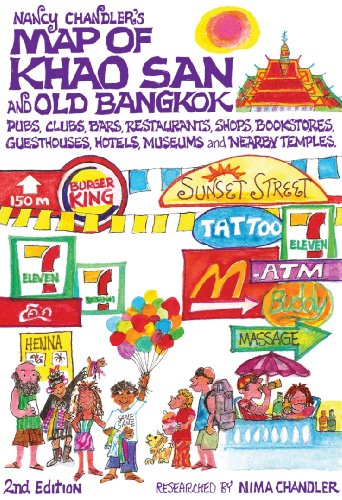 Algopix Similar Product 8 - Nancy Chandlers Map of Khao San  Old