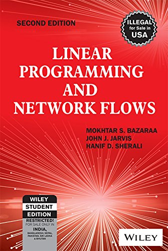 Algopix Similar Product 10 - Linear Programming And Network Flows
