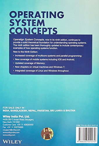 Algopix Similar Product 16 - Operating System Concepts