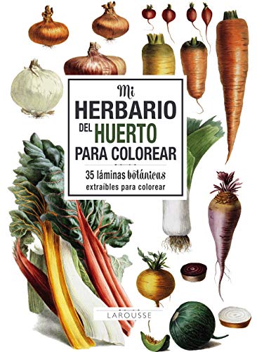 Algopix Similar Product 9 - Mi herbario del huerto para colorear