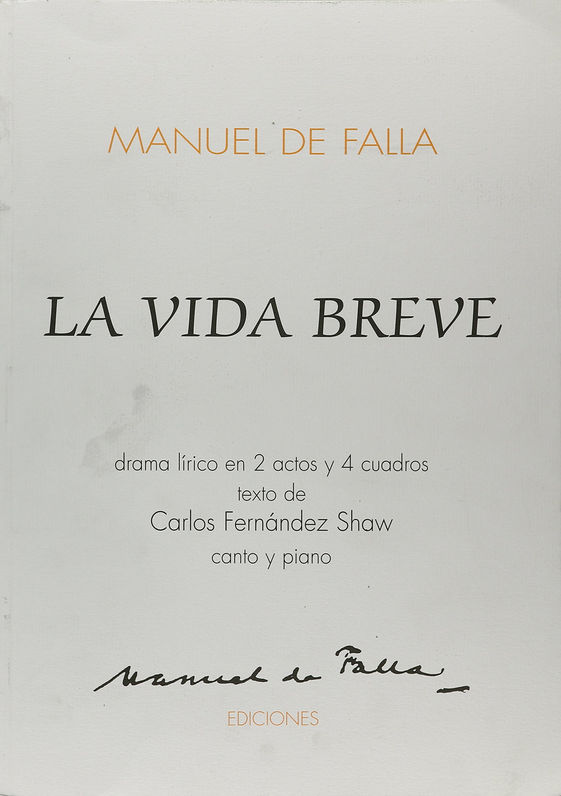 Algopix Similar Product 6 - La Vida Breve