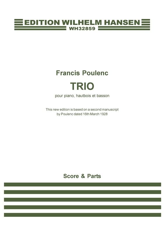 Algopix Similar Product 11 - Trio for Piano Oboe and Bassoon
