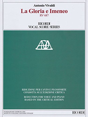 Algopix Similar Product 11 - La Gloria e Imeneo RV 687 Critical