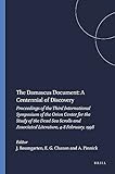 Algopix Similar Product 1 - The Damascus Document A Centennial of