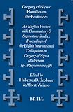 Algopix Similar Product 14 - Gregory of Nyssa Homilies on the