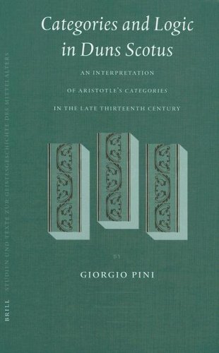 Algopix Similar Product 15 - Categories and Logic in Duns Scotus An
