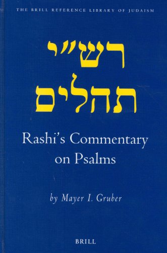 Algopix Similar Product 5 - Rashis Commentary on Psalms Brill