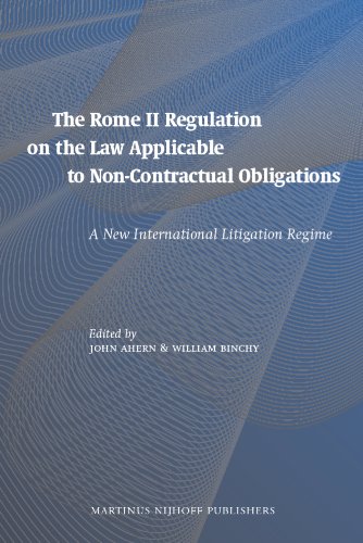 Algopix Similar Product 11 - The Rome II Regulation on the Law