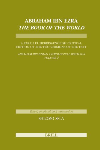 Algopix Similar Product 8 - Abraham Ibn Ezra the Book of the World