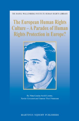 Algopix Similar Product 17 - The European Human Rights Culture  A