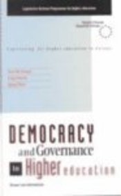Algopix Similar Product 20 - Democracy and Governance in Higher