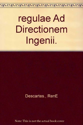 Algopix Similar Product 15 - regulae Ad Directionem Ingenii.