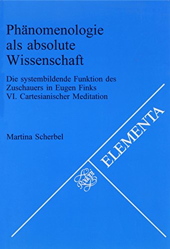 Algopix Similar Product 11 - Phnomenologie als absolute