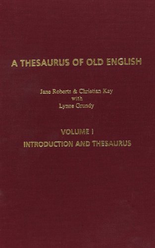 Algopix Similar Product 4 - A Thesaurus of Old English