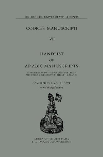 Algopix Similar Product 11 - Codices Manuscripti Handlist of Arabic