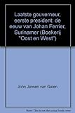 Algopix Similar Product 16 - Laatste Gouverneur Eerste President
